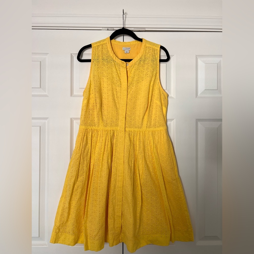 J. Crew Eyelet Sundress